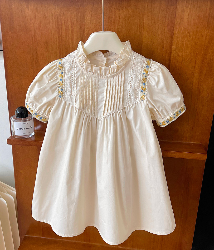726713 Robe fille ecru douceur d'Antan – Image 1