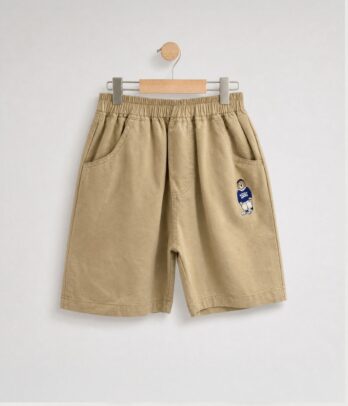 Bermuda garçon beige