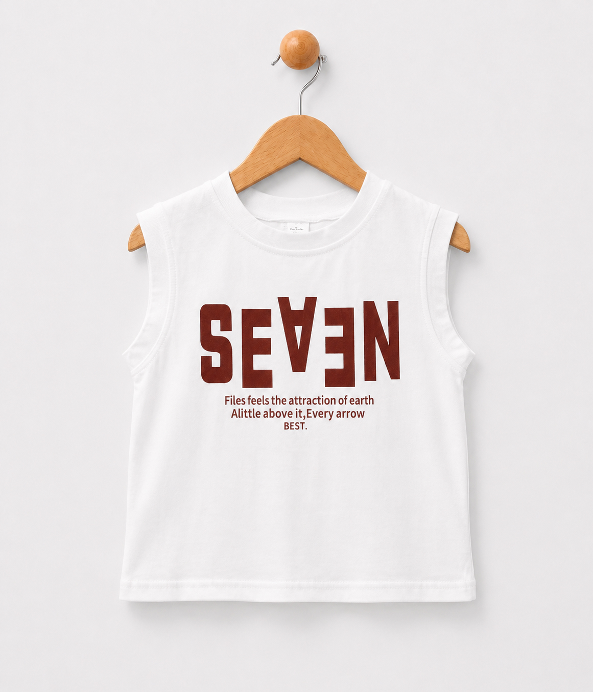 729733 T-shirt garçon blanc imprimé – Image 1