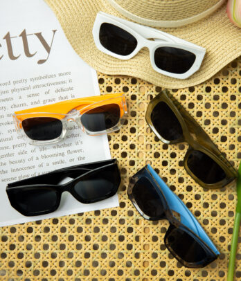 Lunettes de soleil enfant rectangulaires