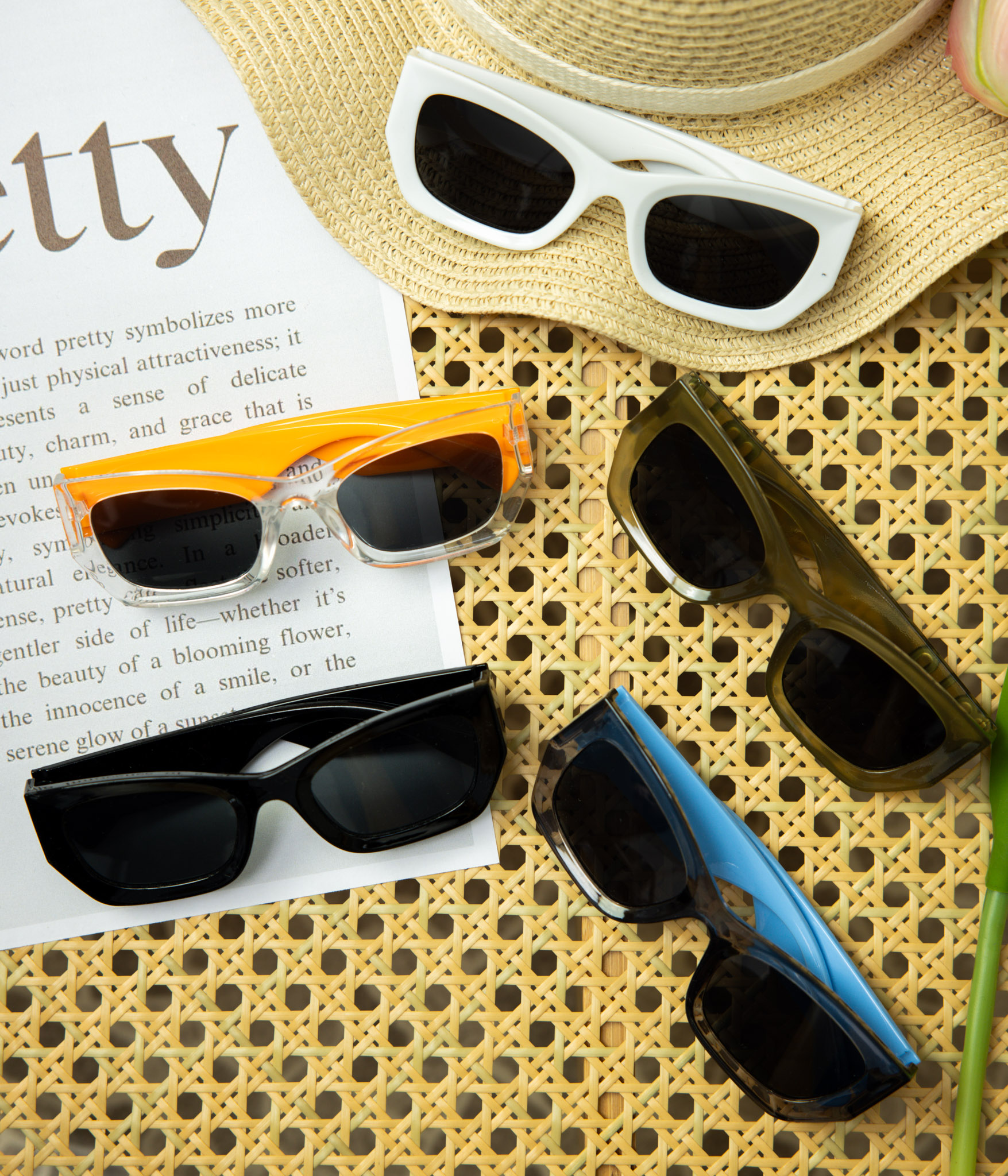 827579-48 Lunettes de soleil enfant rectangulaires – Image 1