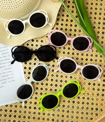 Lunettes de soleil enfant rondes – Style fun