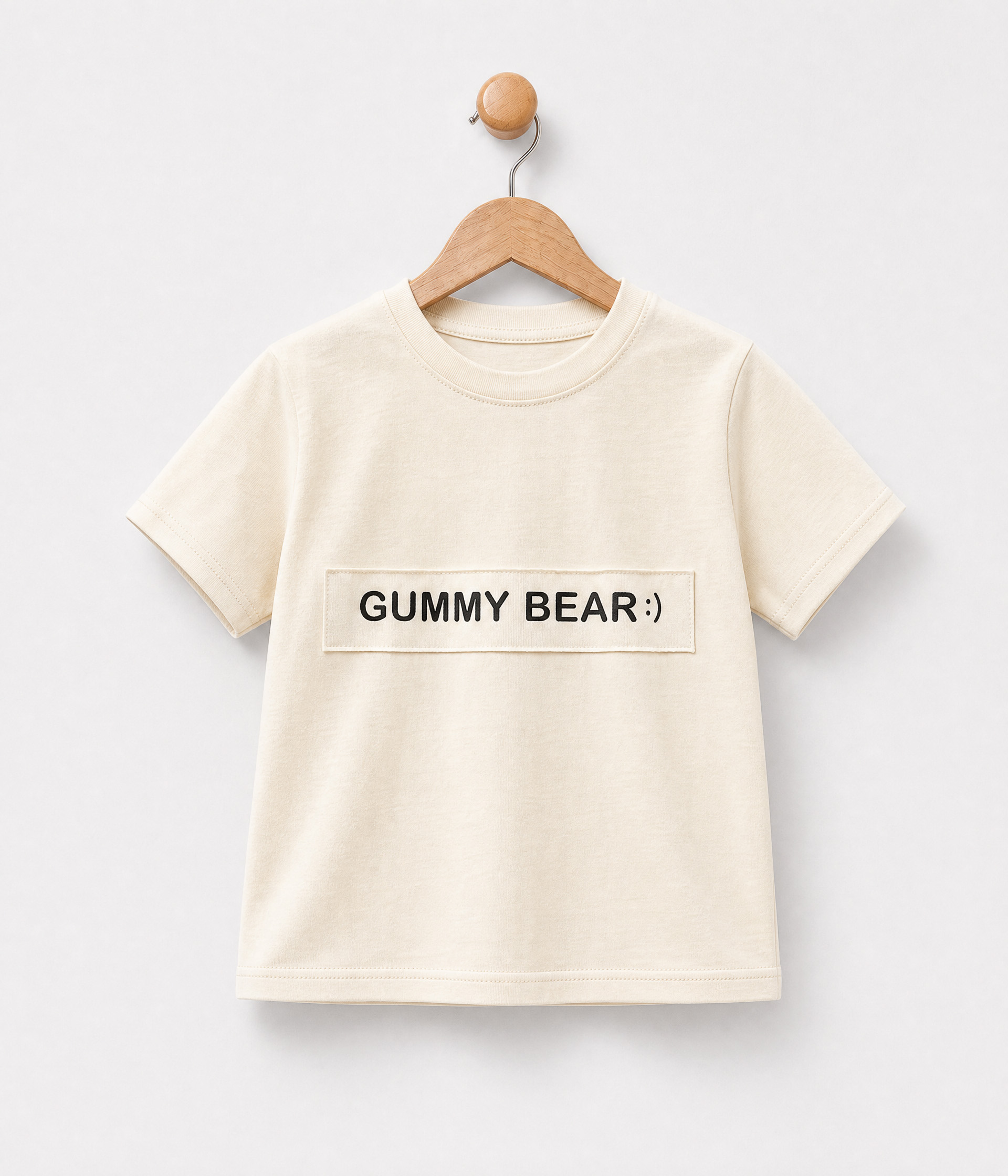 991219 T-shirt enfant garçon beige – Image 1
