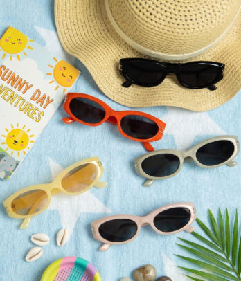 Lunettes de soleil enfant style rétro