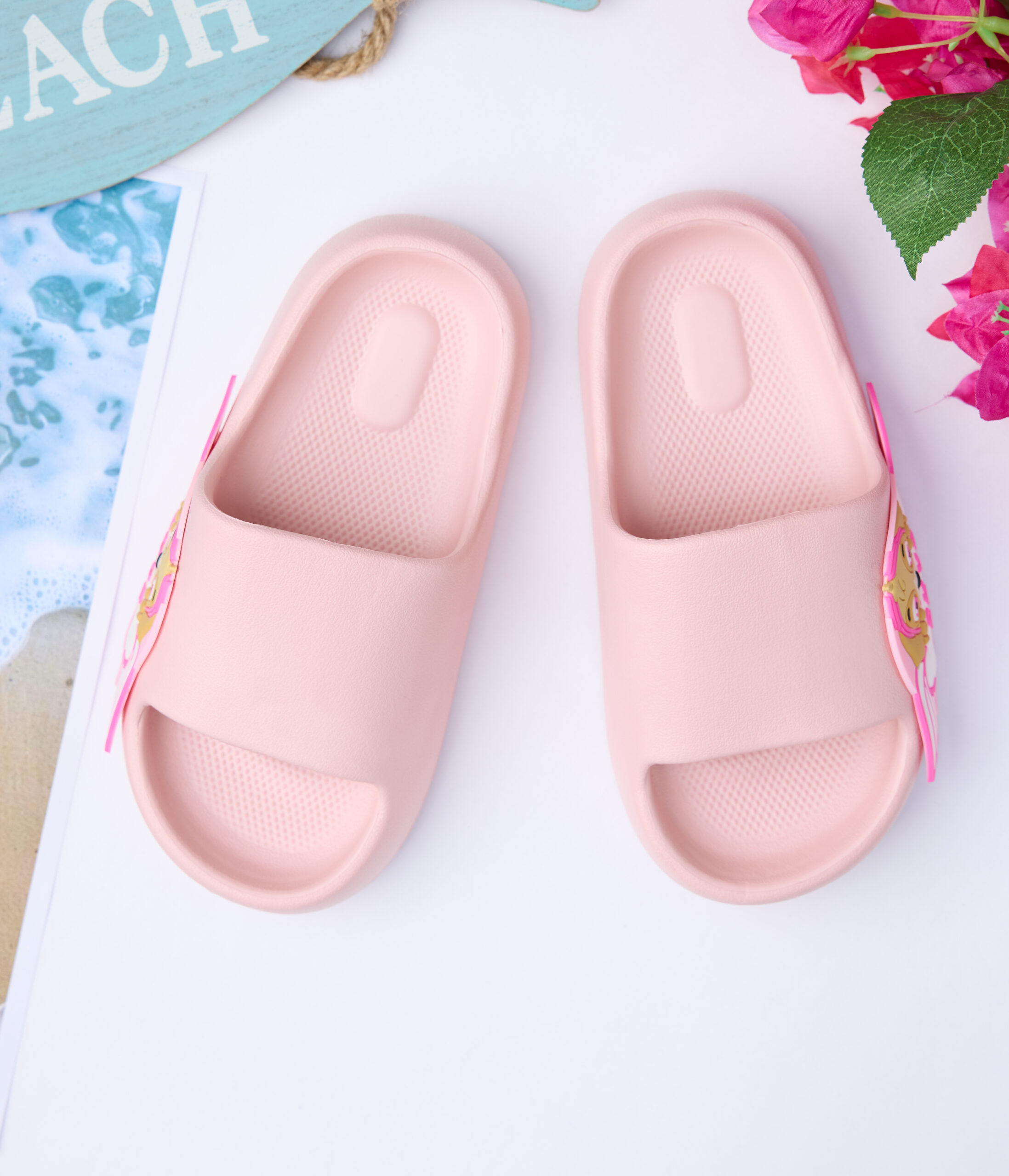 732828 148 Mules fille roses motif Skye – Image 1