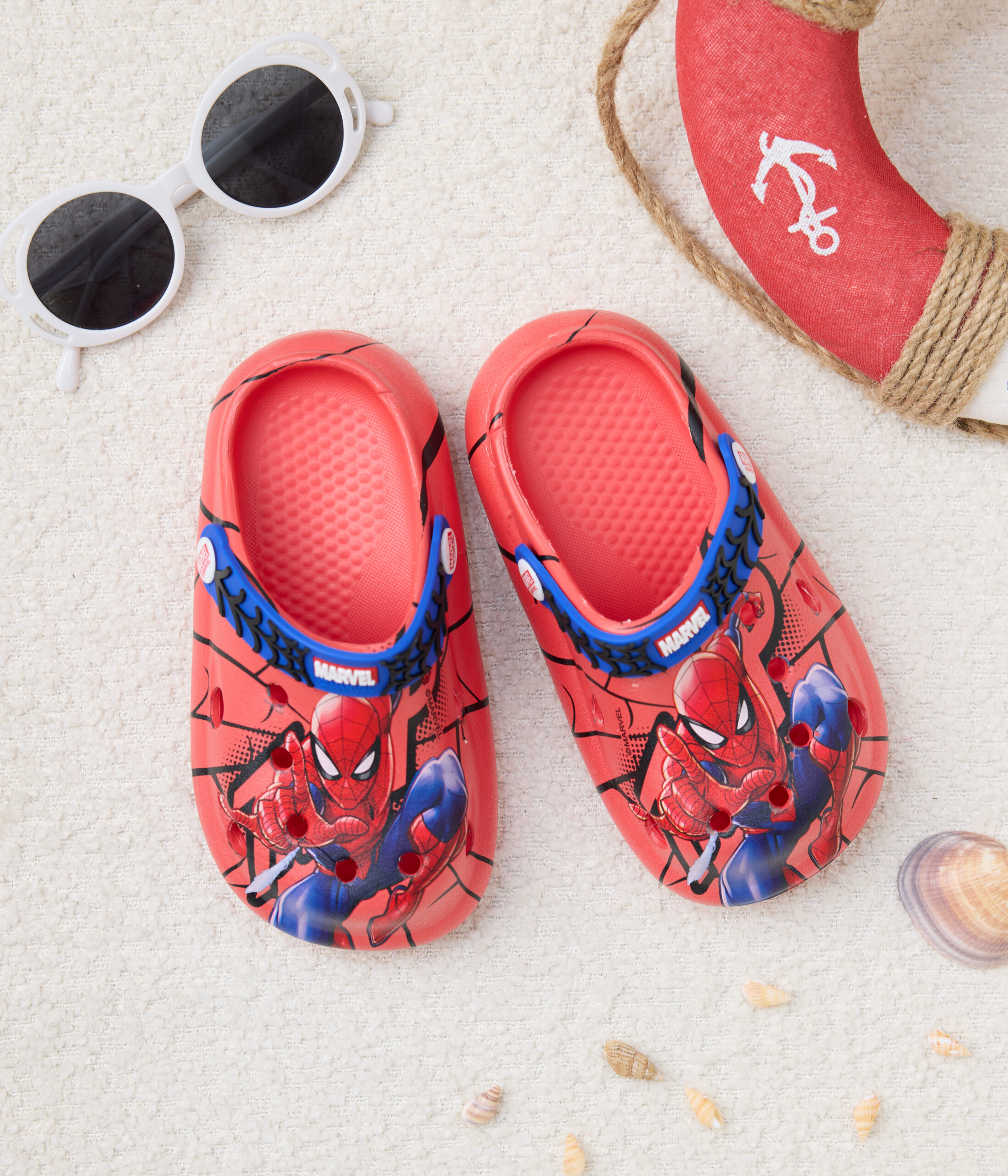 732828 91 Crocs Enfants Rouge Spider-Man – Image 1