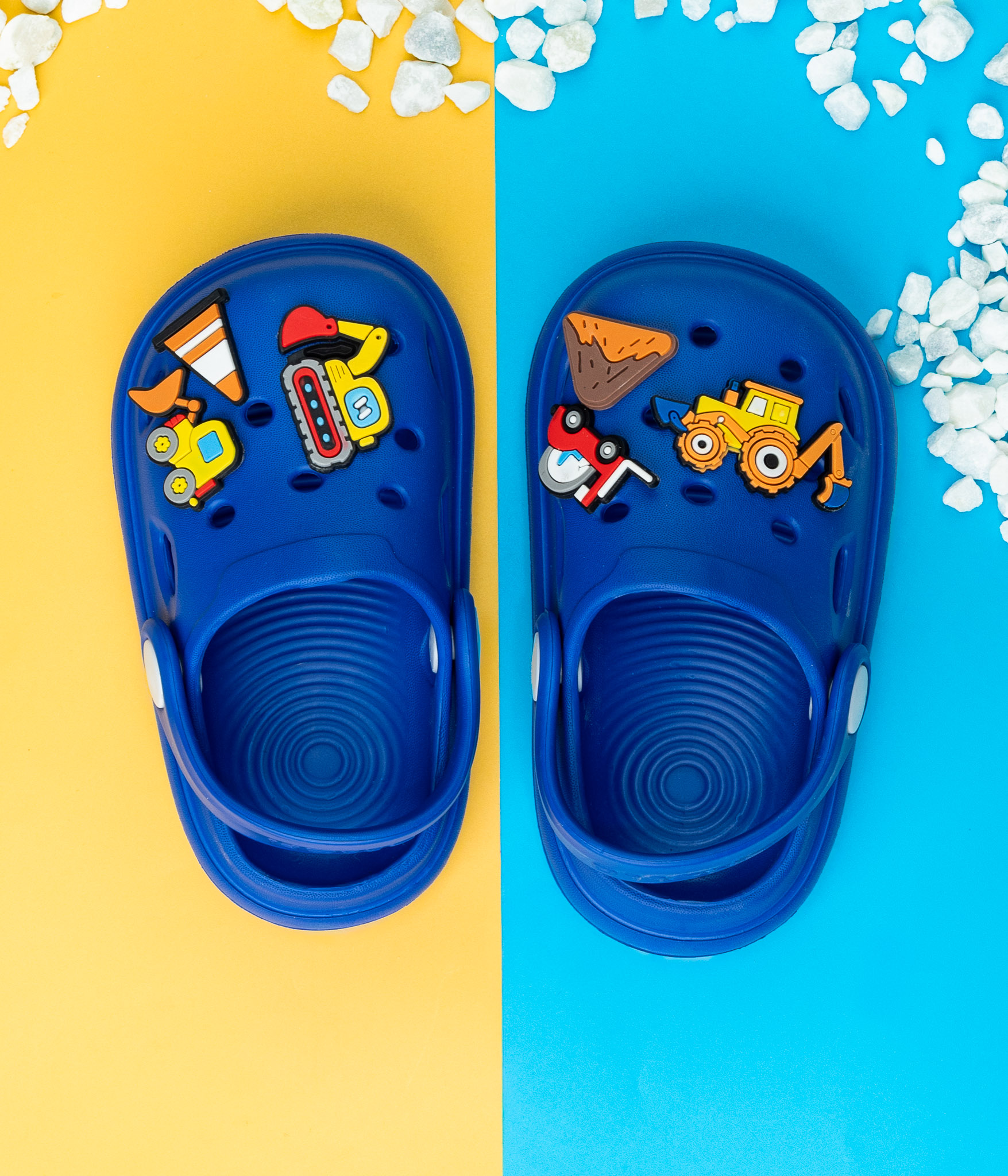 chaussure0021 Crocs Enfants Bleues – Image 1