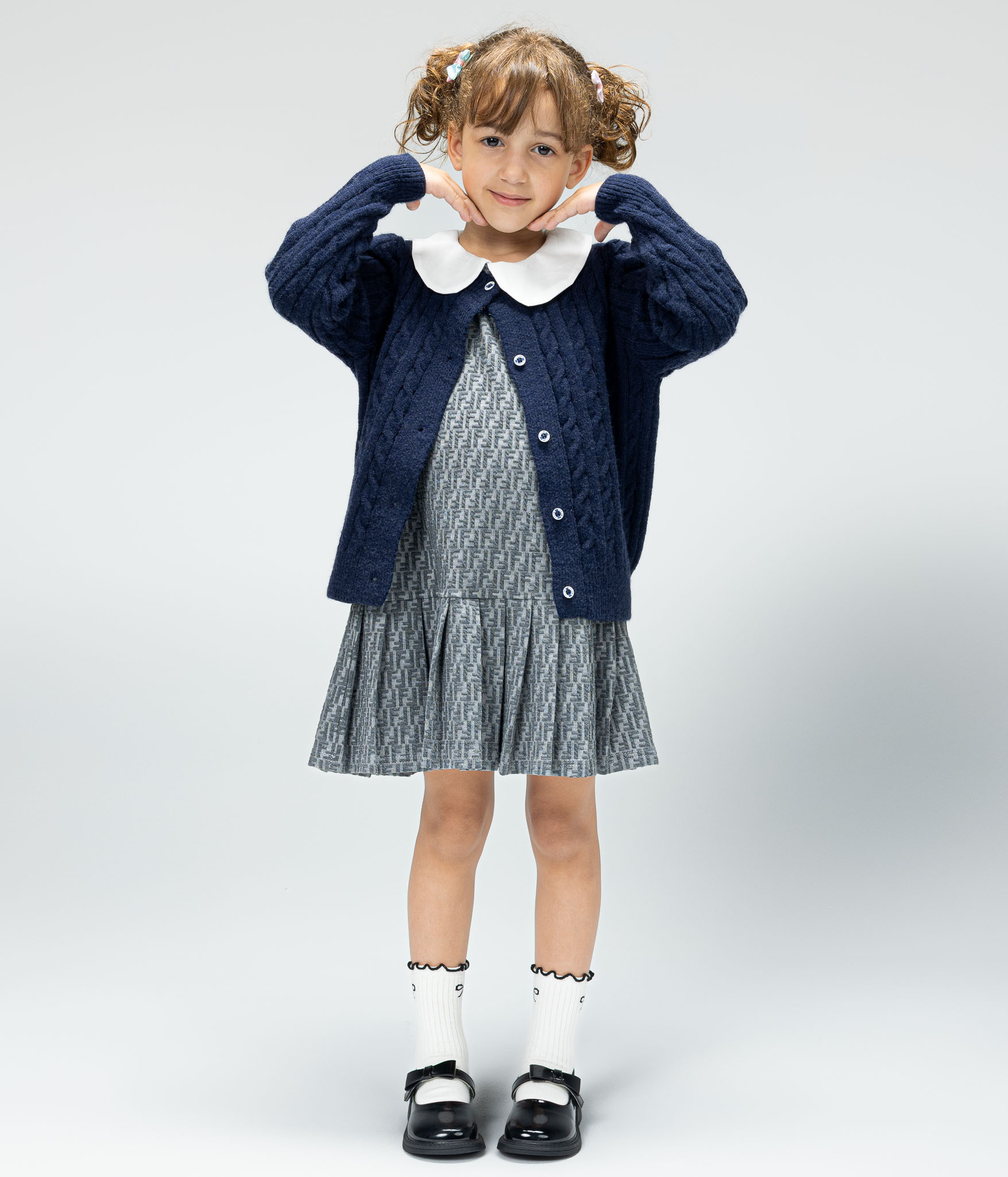 216624 Ensemble cardigan marine et robe0026-Edit-2 Ensemble cardigan marine et robe – Image 1