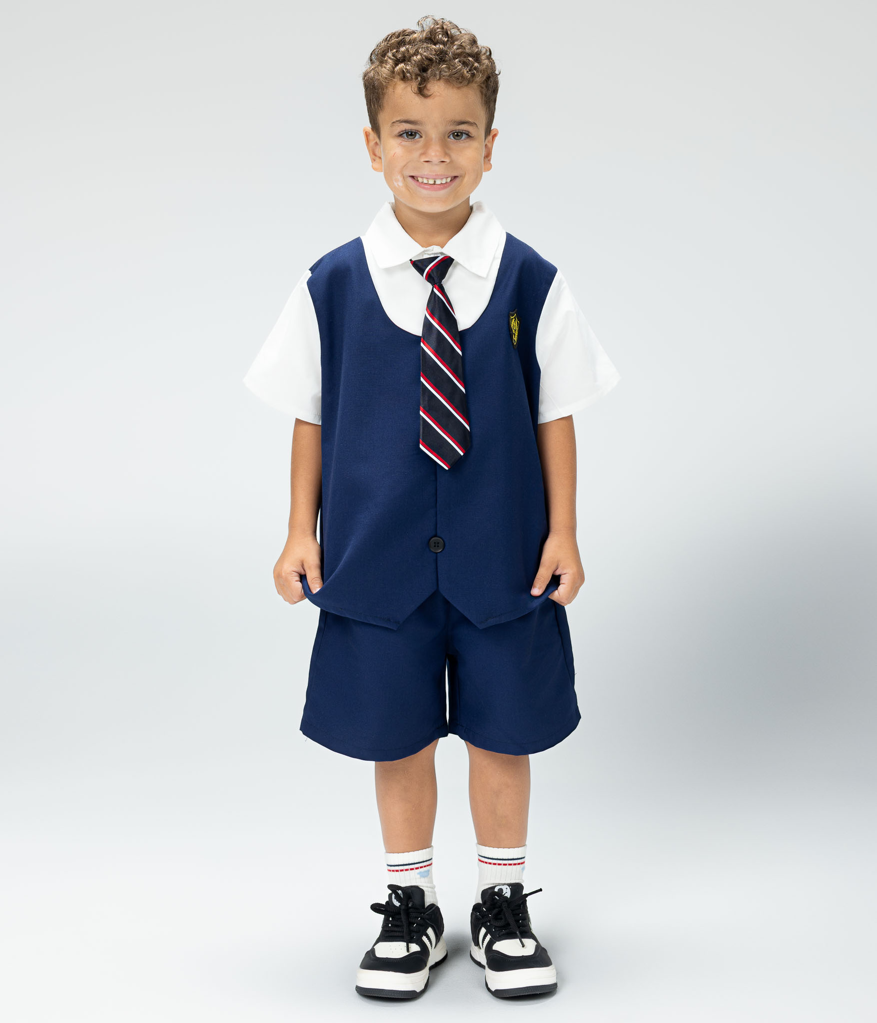 868893- ensemble écolier et cravate Ensemble uniforme marine cravate – Image 1